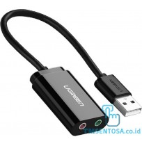USB 2.0 External Sound Adapter BK US205 - 30724